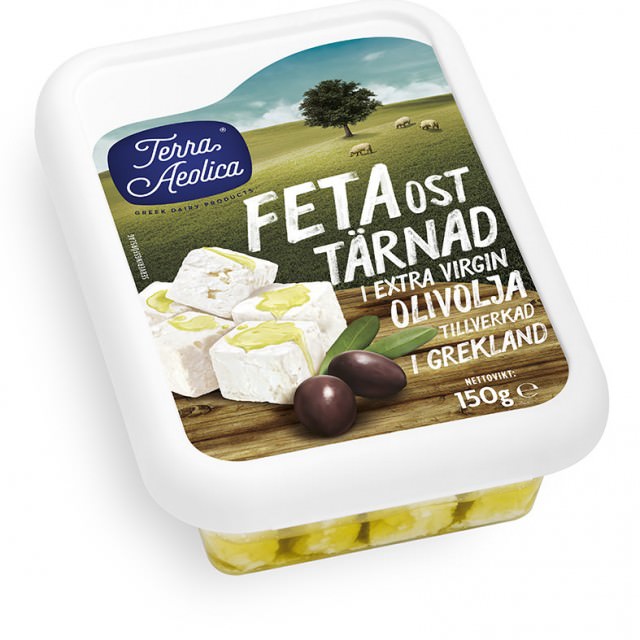 Terra Aeolica Feta Cubes in Oil